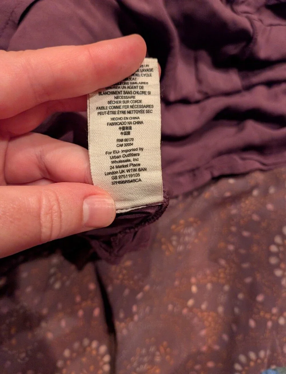 Free People Georgette Handkerchief Tiered Boho Skirt